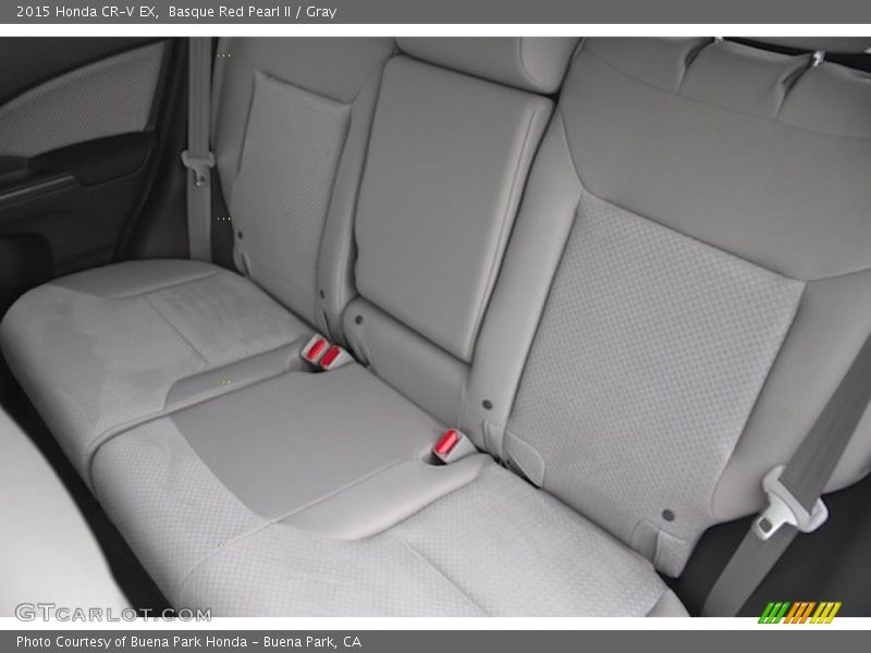 Basque Red Pearl II / Gray 2015 Honda CR-V EX