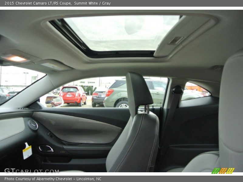 Summit White / Gray 2015 Chevrolet Camaro LT/RS Coupe