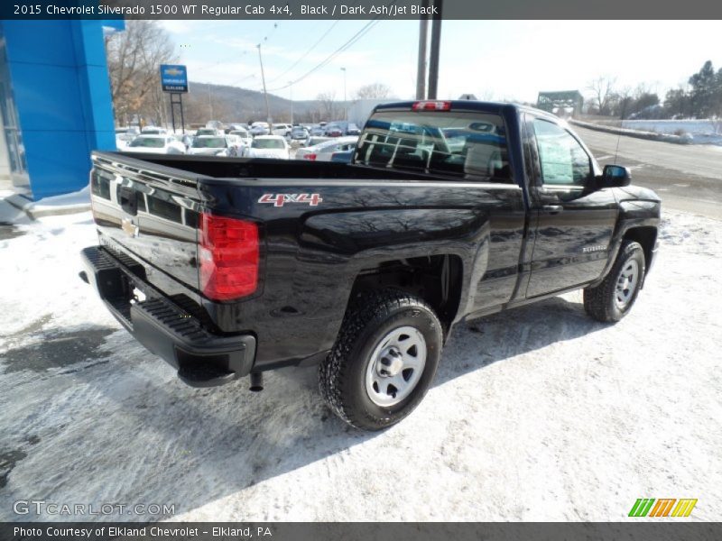 Black / Dark Ash/Jet Black 2015 Chevrolet Silverado 1500 WT Regular Cab 4x4