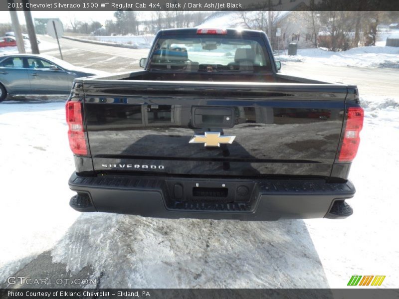 Black / Dark Ash/Jet Black 2015 Chevrolet Silverado 1500 WT Regular Cab 4x4