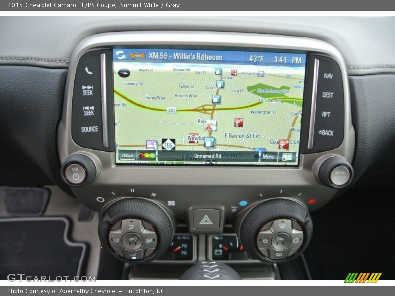 Summit White / Gray 2015 Chevrolet Camaro LT/RS Coupe