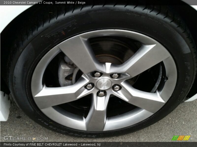 Summit White / Beige 2010 Chevrolet Camaro LT Coupe