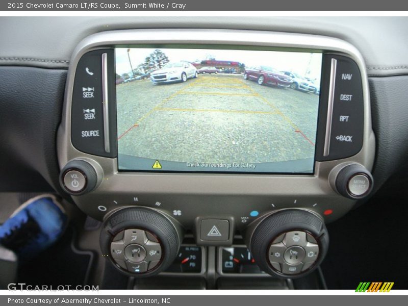 Summit White / Gray 2015 Chevrolet Camaro LT/RS Coupe