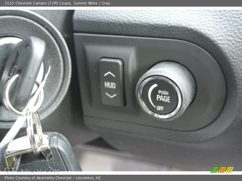 Summit White / Gray 2015 Chevrolet Camaro LT/RS Coupe