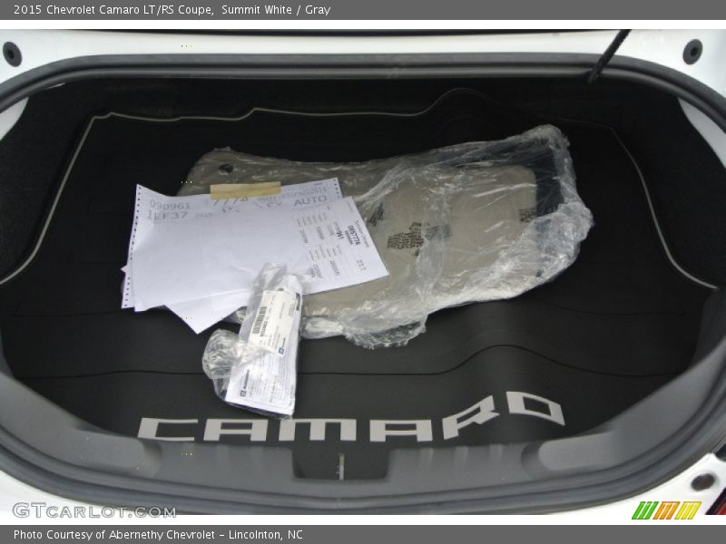 Summit White / Gray 2015 Chevrolet Camaro LT/RS Coupe