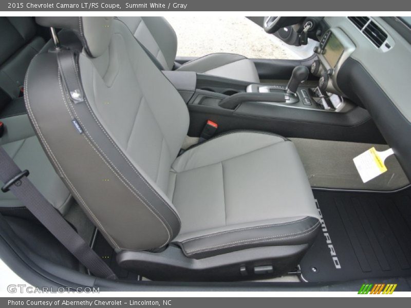 Summit White / Gray 2015 Chevrolet Camaro LT/RS Coupe