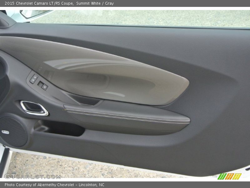 Summit White / Gray 2015 Chevrolet Camaro LT/RS Coupe