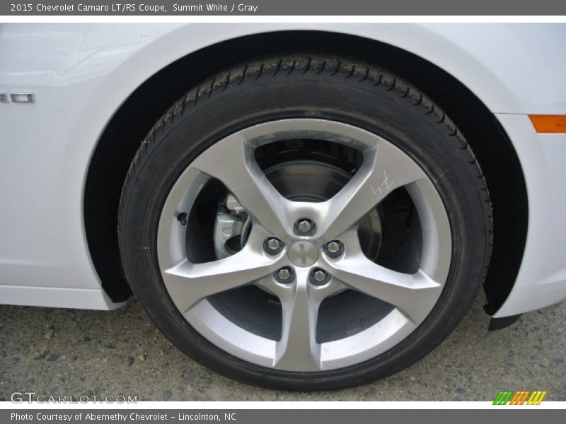 Summit White / Gray 2015 Chevrolet Camaro LT/RS Coupe