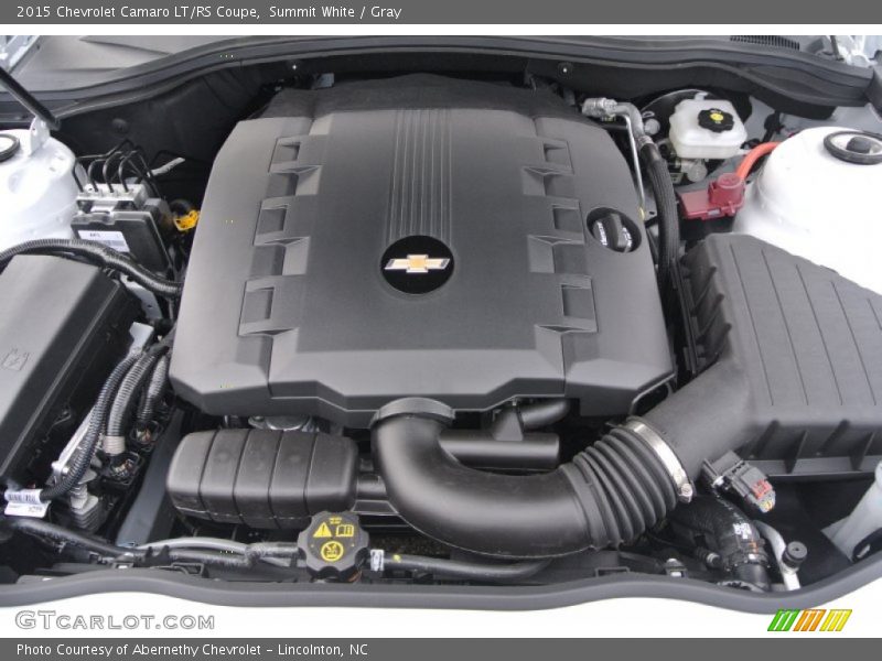Summit White / Gray 2015 Chevrolet Camaro LT/RS Coupe