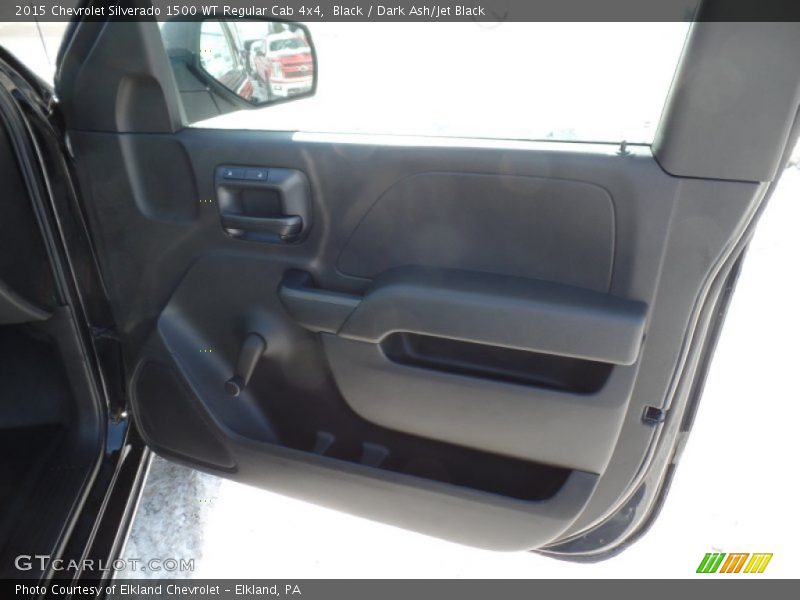 Black / Dark Ash/Jet Black 2015 Chevrolet Silverado 1500 WT Regular Cab 4x4