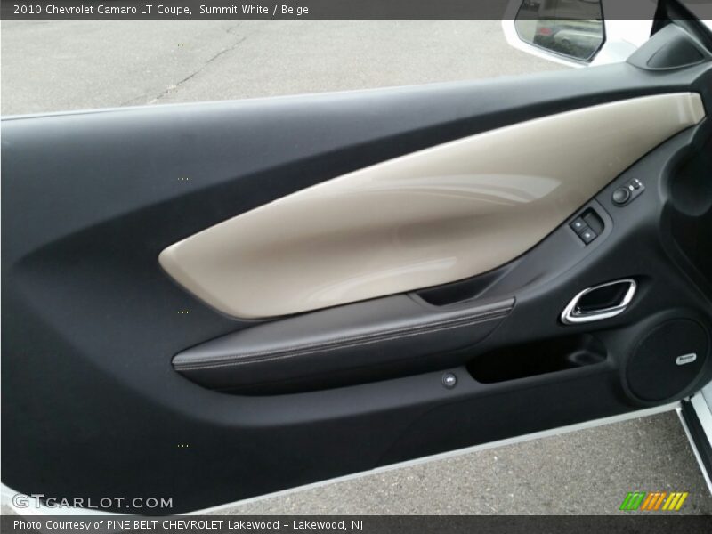 Summit White / Beige 2010 Chevrolet Camaro LT Coupe