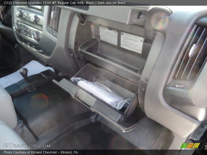 Black / Dark Ash/Jet Black 2015 Chevrolet Silverado 1500 WT Regular Cab 4x4