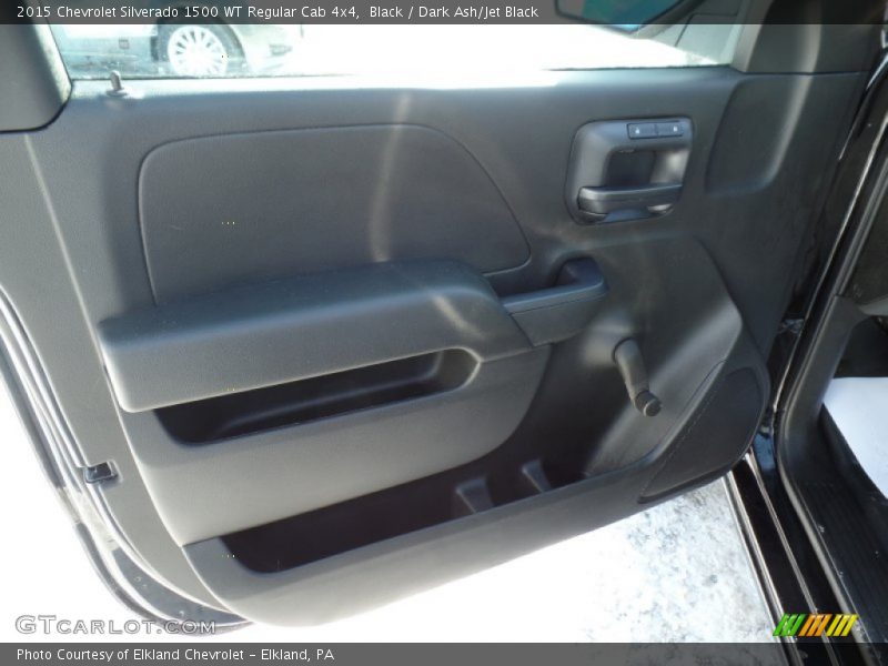 Black / Dark Ash/Jet Black 2015 Chevrolet Silverado 1500 WT Regular Cab 4x4