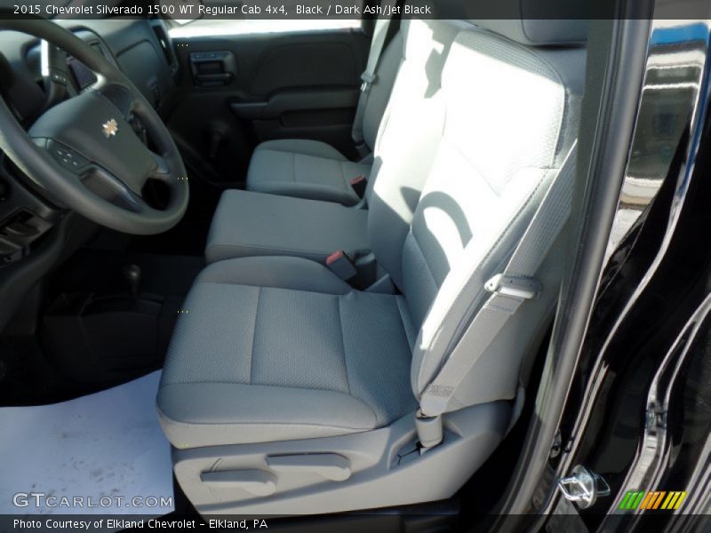 Black / Dark Ash/Jet Black 2015 Chevrolet Silverado 1500 WT Regular Cab 4x4