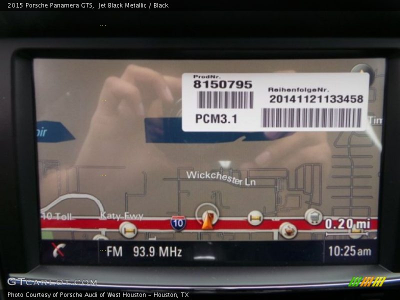 Jet Black Metallic / Black 2015 Porsche Panamera GTS