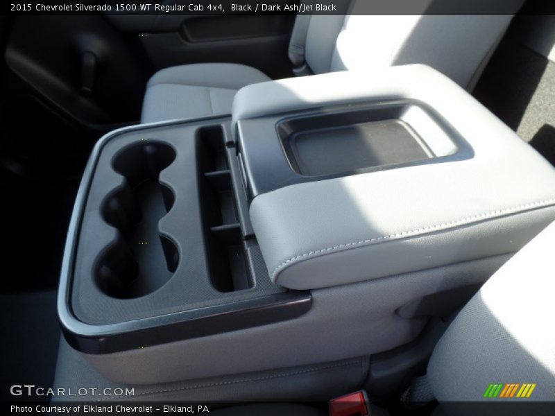 Black / Dark Ash/Jet Black 2015 Chevrolet Silverado 1500 WT Regular Cab 4x4