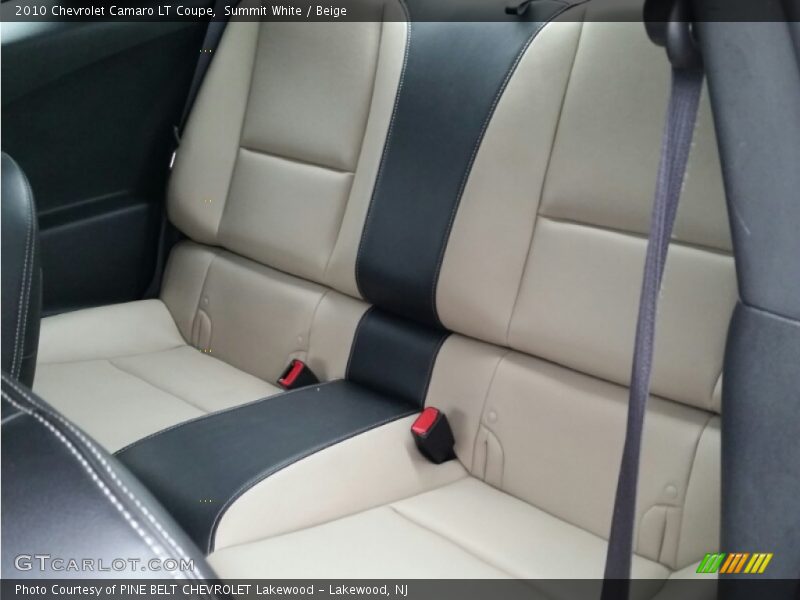 Summit White / Beige 2010 Chevrolet Camaro LT Coupe