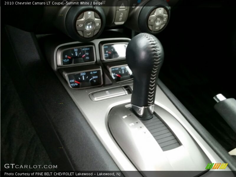 Summit White / Beige 2010 Chevrolet Camaro LT Coupe