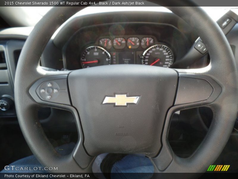 Black / Dark Ash/Jet Black 2015 Chevrolet Silverado 1500 WT Regular Cab 4x4