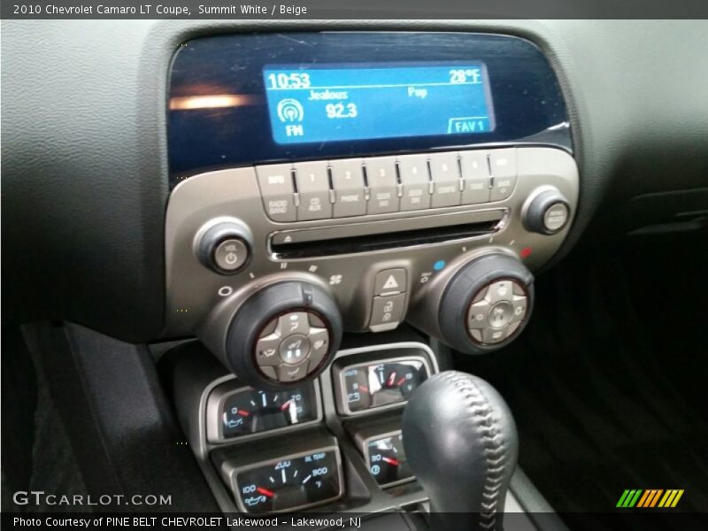 Summit White / Beige 2010 Chevrolet Camaro LT Coupe