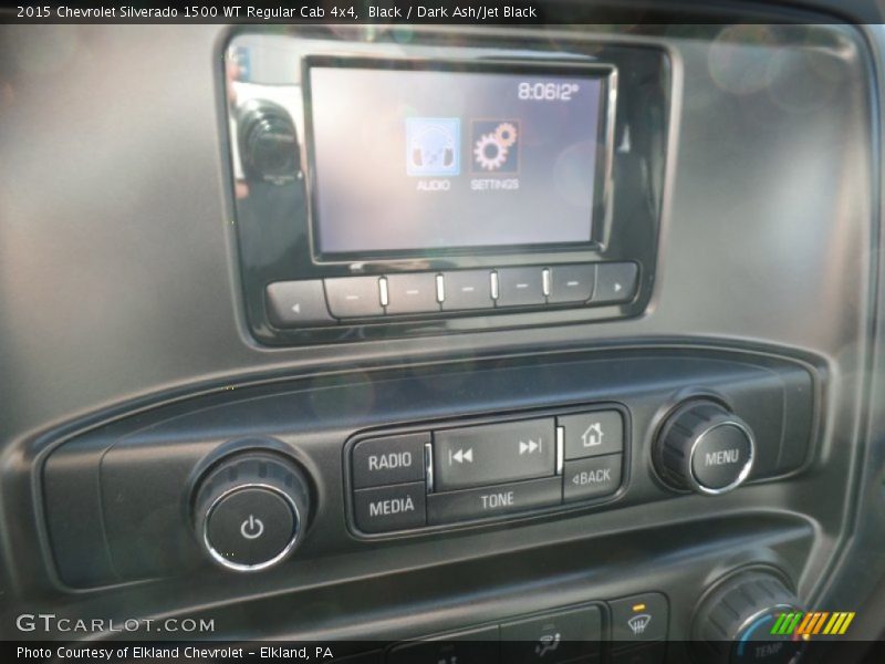 Black / Dark Ash/Jet Black 2015 Chevrolet Silverado 1500 WT Regular Cab 4x4