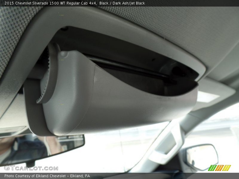 Black / Dark Ash/Jet Black 2015 Chevrolet Silverado 1500 WT Regular Cab 4x4