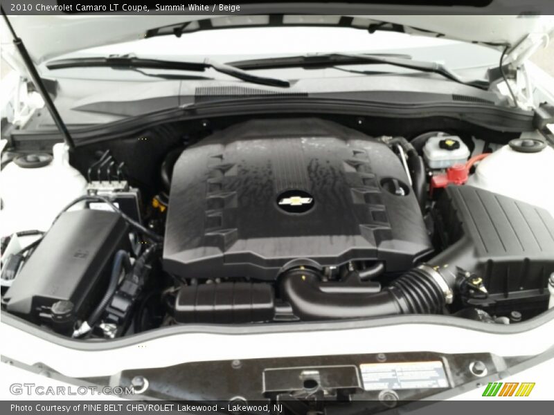 Summit White / Beige 2010 Chevrolet Camaro LT Coupe