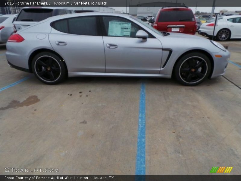  2015 Panamera S Rhodium Silver Metallic