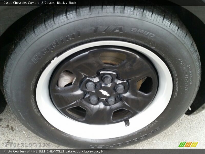 Black / Black 2011 Chevrolet Camaro LS Coupe