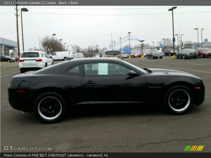 Black / Black 2011 Chevrolet Camaro LS Coupe
