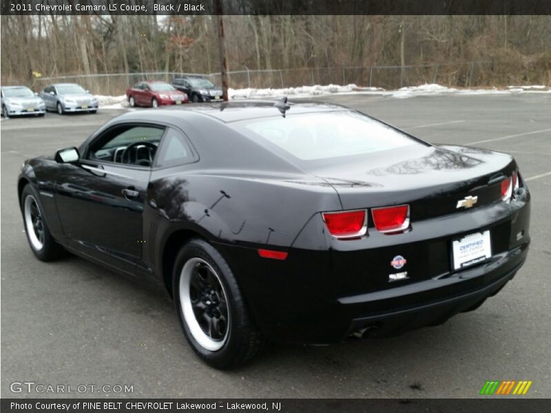 Black / Black 2011 Chevrolet Camaro LS Coupe