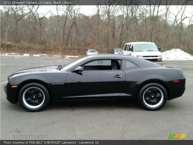 Black / Black 2011 Chevrolet Camaro LS Coupe