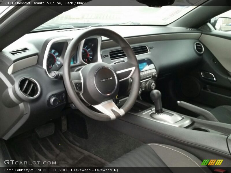 Black / Black 2011 Chevrolet Camaro LS Coupe