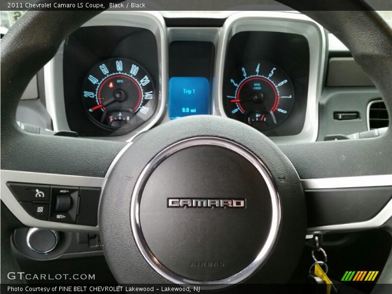 Black / Black 2011 Chevrolet Camaro LS Coupe