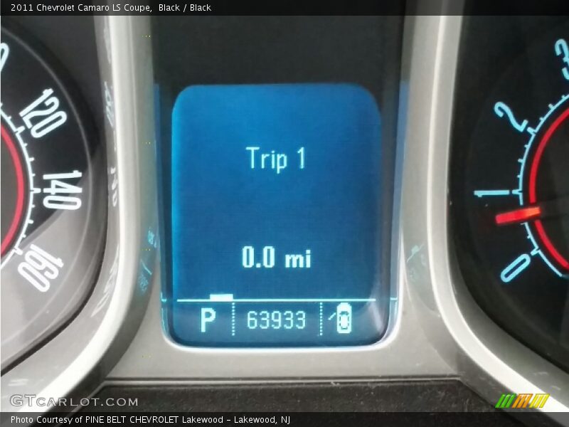 Black / Black 2011 Chevrolet Camaro LS Coupe
