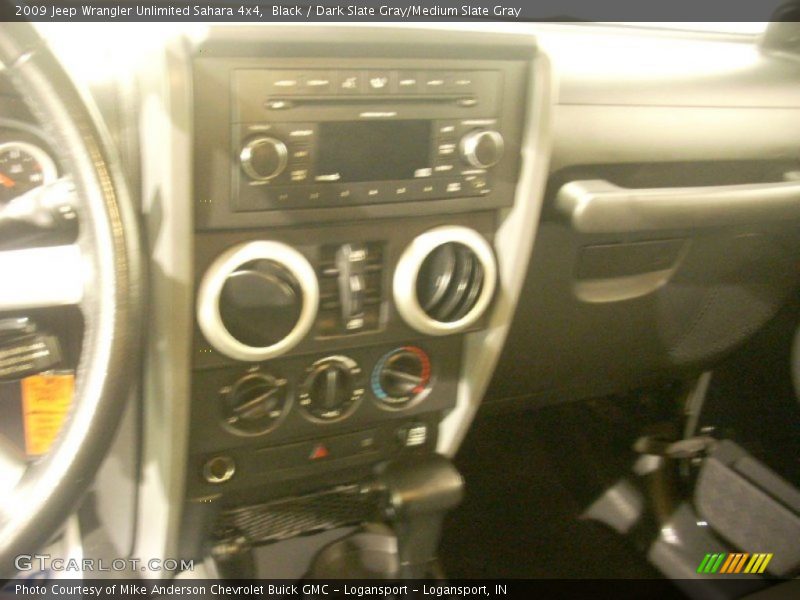 Black / Dark Slate Gray/Medium Slate Gray 2009 Jeep Wrangler Unlimited Sahara 4x4