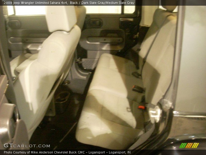 Black / Dark Slate Gray/Medium Slate Gray 2009 Jeep Wrangler Unlimited Sahara 4x4