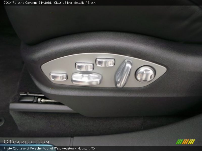 Classic Silver Metallic / Black 2014 Porsche Cayenne S Hybrid