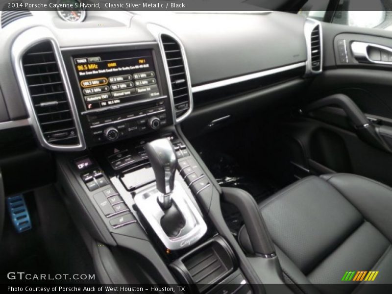 Classic Silver Metallic / Black 2014 Porsche Cayenne S Hybrid