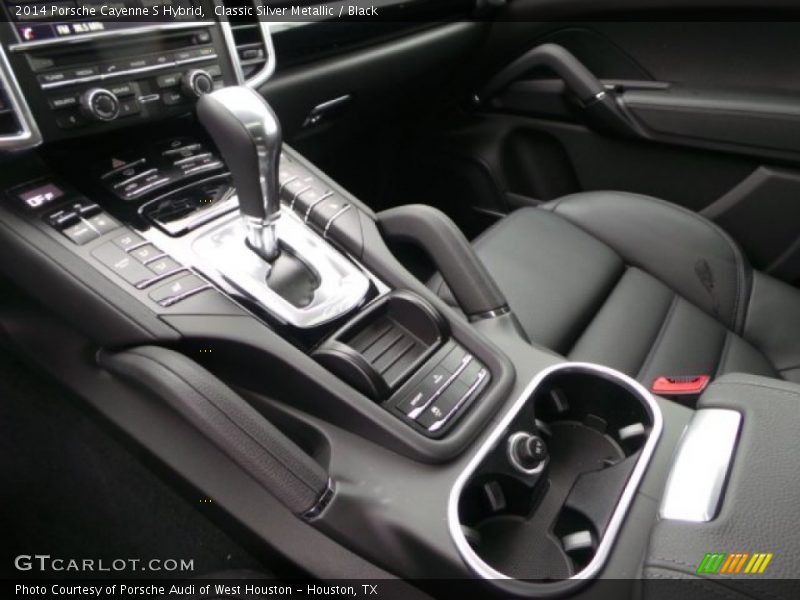 Classic Silver Metallic / Black 2014 Porsche Cayenne S Hybrid
