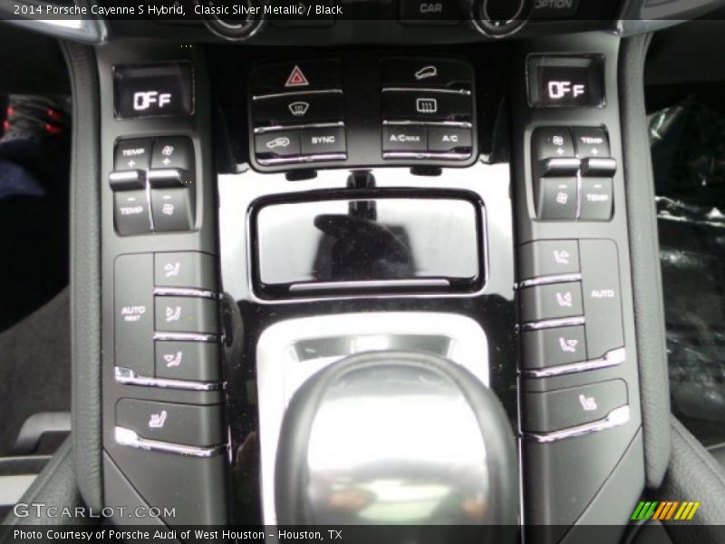 Classic Silver Metallic / Black 2014 Porsche Cayenne S Hybrid