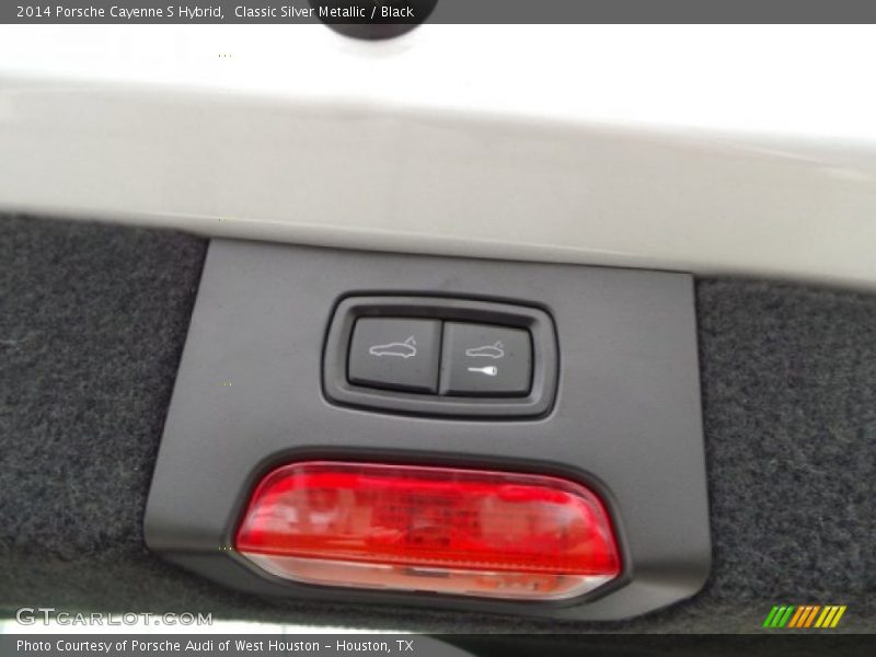 Classic Silver Metallic / Black 2014 Porsche Cayenne S Hybrid