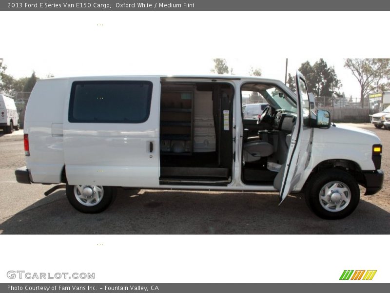 Oxford White / Medium Flint 2013 Ford E Series Van E150 Cargo