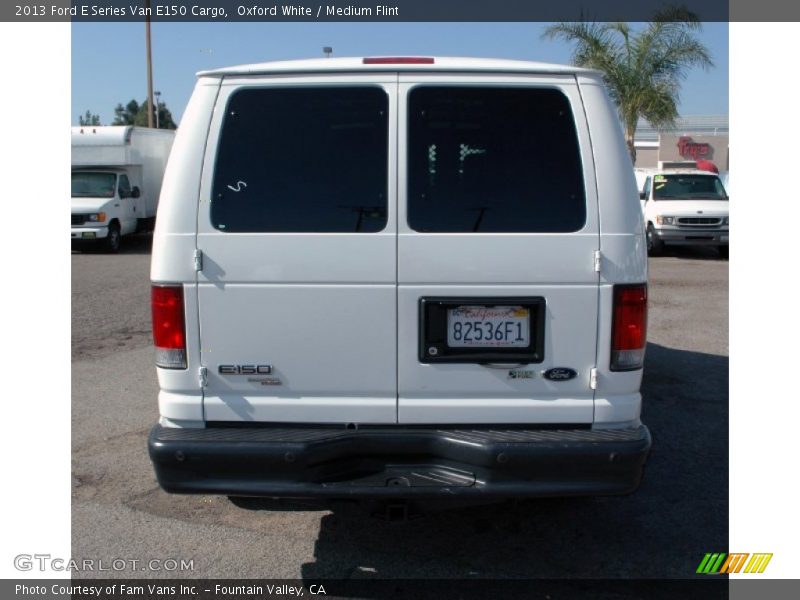 Oxford White / Medium Flint 2013 Ford E Series Van E150 Cargo