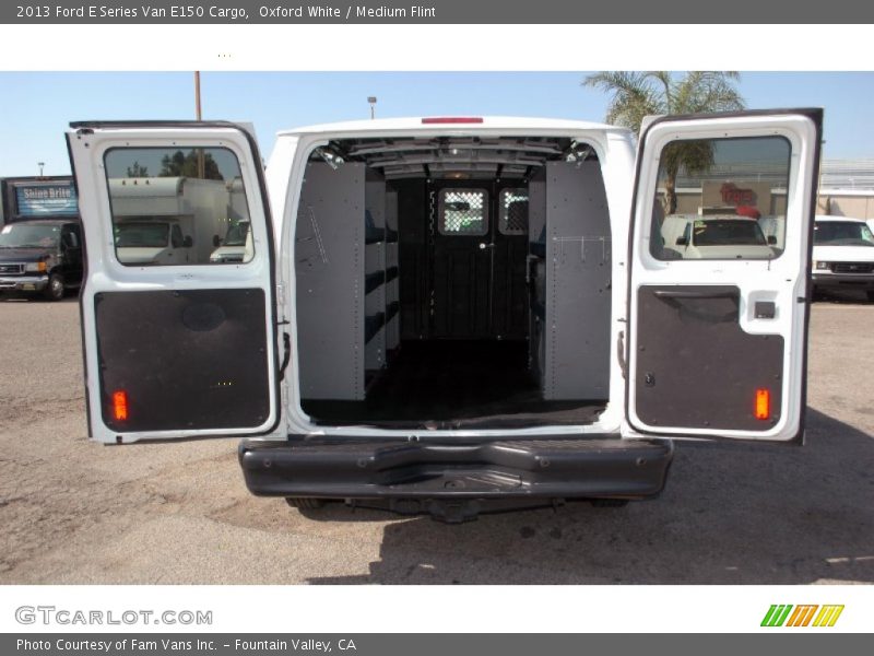Oxford White / Medium Flint 2013 Ford E Series Van E150 Cargo