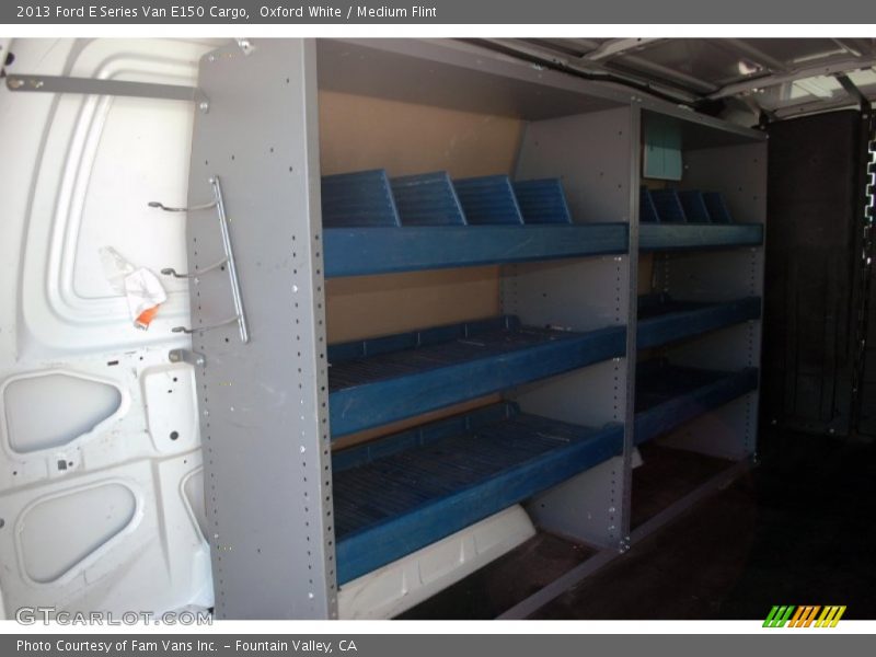Oxford White / Medium Flint 2013 Ford E Series Van E150 Cargo