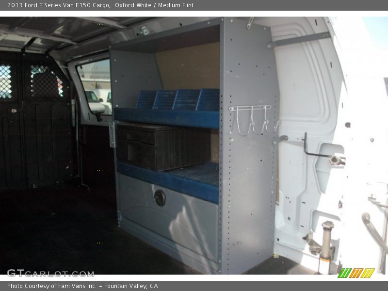 Oxford White / Medium Flint 2013 Ford E Series Van E150 Cargo