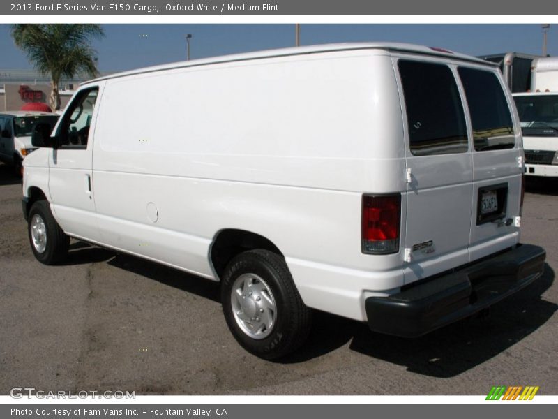 Oxford White / Medium Flint 2013 Ford E Series Van E150 Cargo