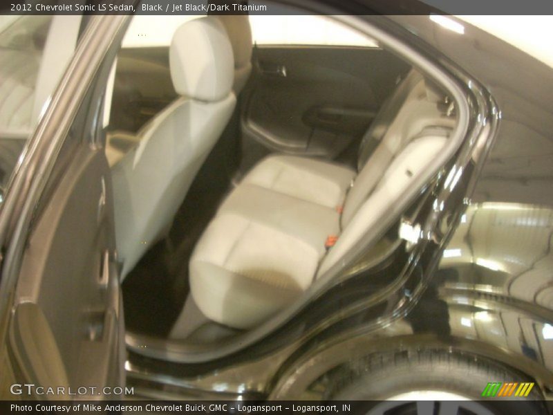 Black / Jet Black/Dark Titanium 2012 Chevrolet Sonic LS Sedan
