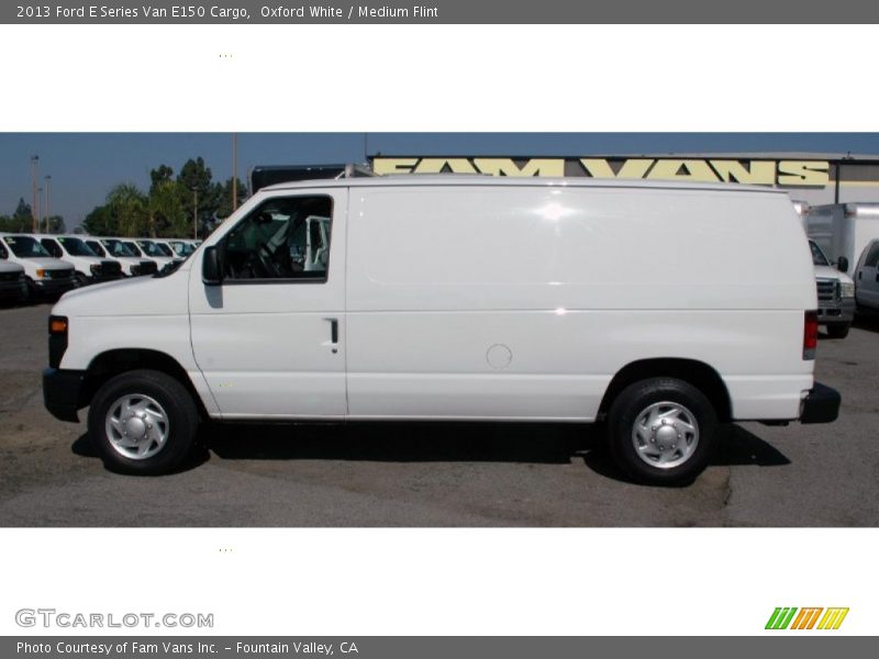 Oxford White / Medium Flint 2013 Ford E Series Van E150 Cargo